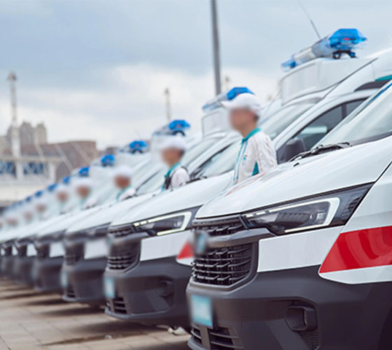 白城服务车队展示